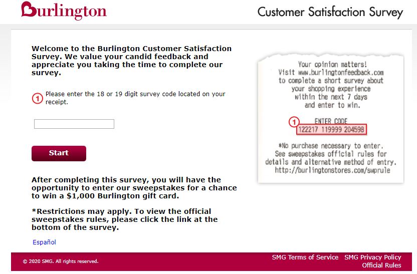 Burlington Customer Satisfaction Survey