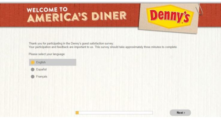 Denny’s Survey 