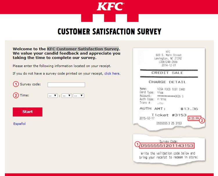 KFC Survey