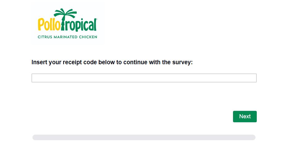 Pollo Tropical Survey