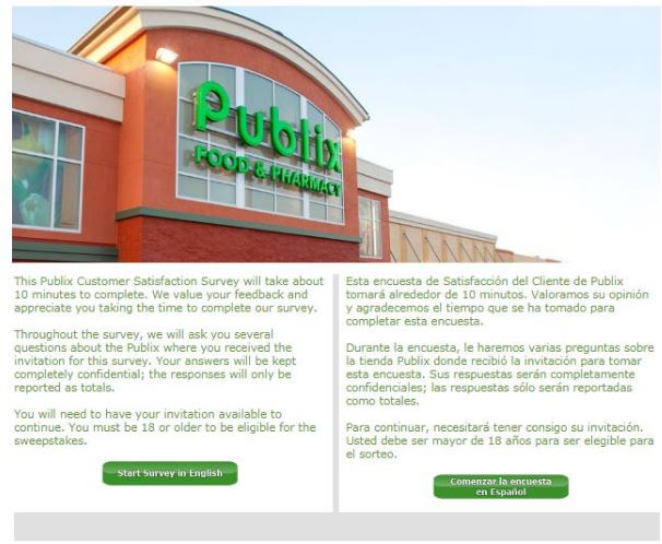 Publix Survey