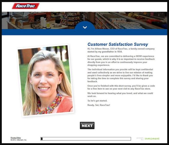 Racetrac Customer Satisfaction Survey