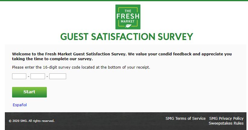 The Fresh Market Survey