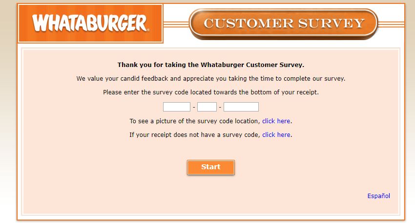 Whataburger Survey