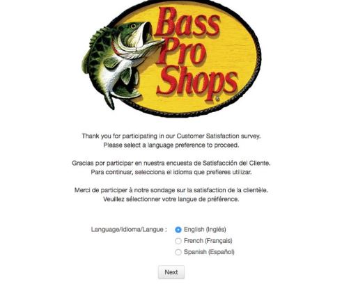 Bass Pro Survey