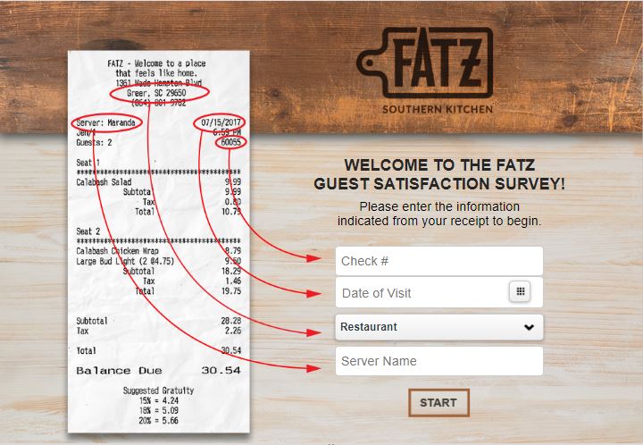 FATZ Cafe Survey