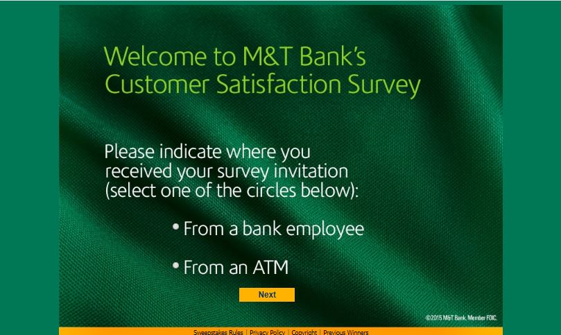M&T Bank Survey