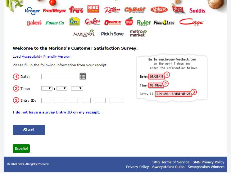 Marianos Feedback Survey 2