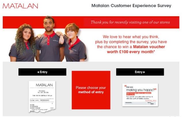 Matalan Survey