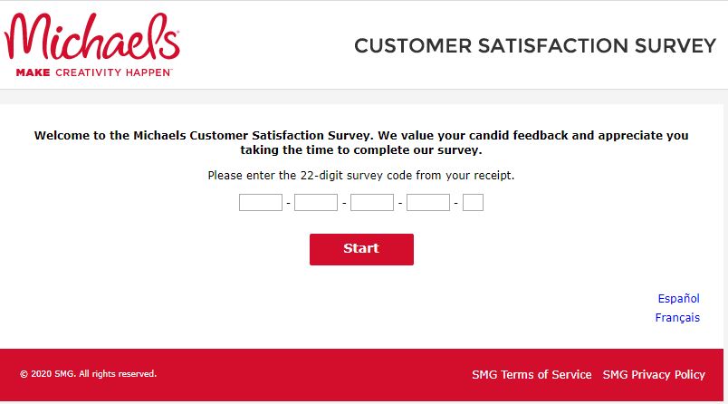 My Michaels Visit Survey