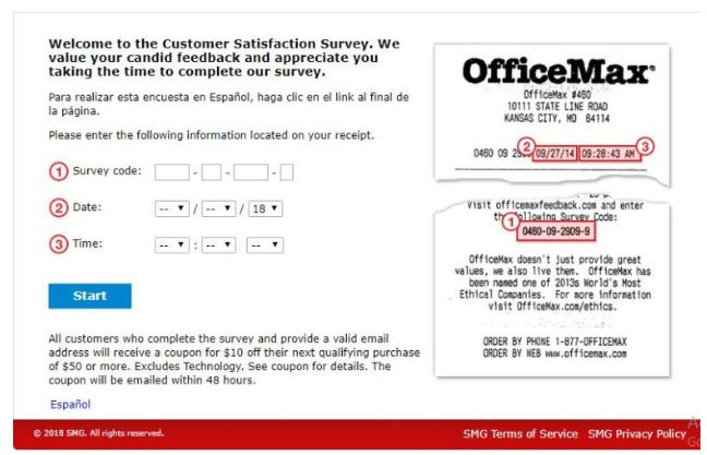 OfficeMax Survey