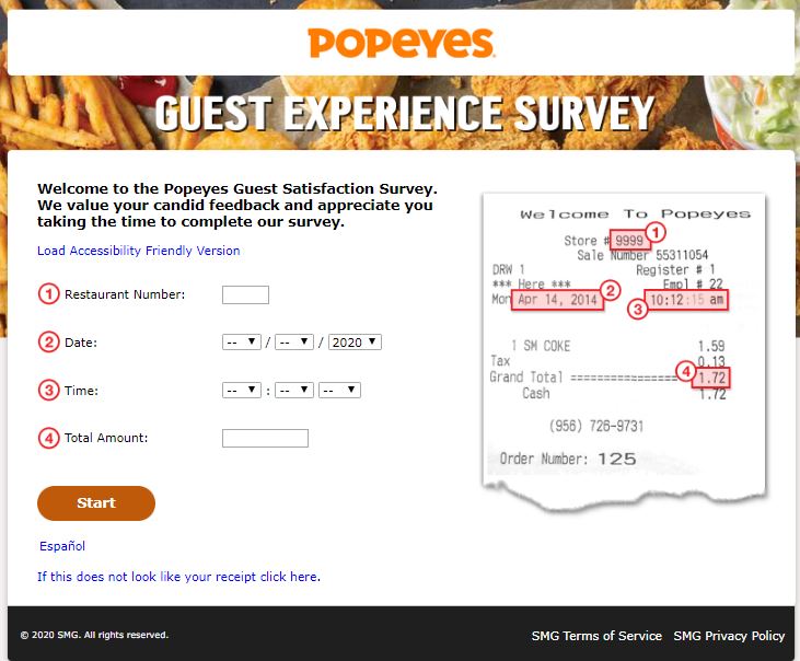 Popeyes Survey