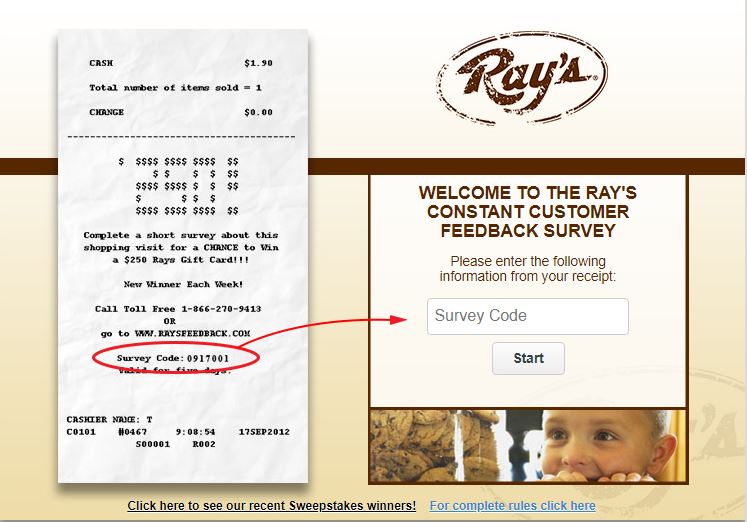 Ray’s Feedback Survey