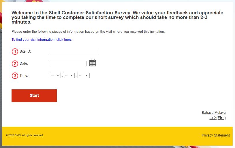 Shell Customer Satisfaction Survey