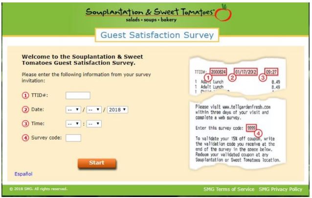 Souplantation Customer Experience Survey