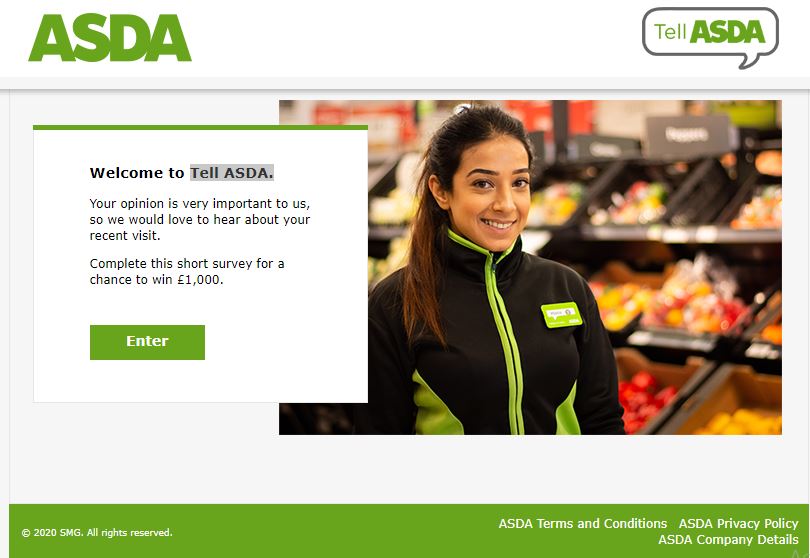 Tell ASDA Survey