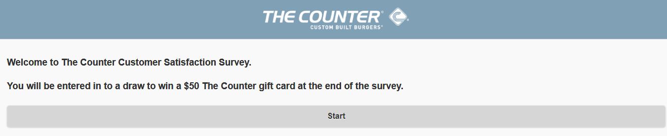 The Counter Customer Satisfaction Survey