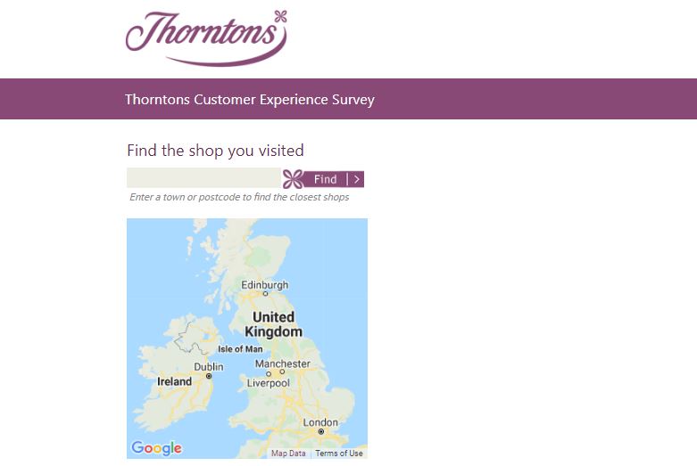 Thorntons Customer Experience Survey 2