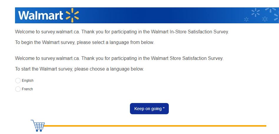 Walmart Canada Survey