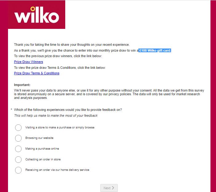 Wilko Survey
