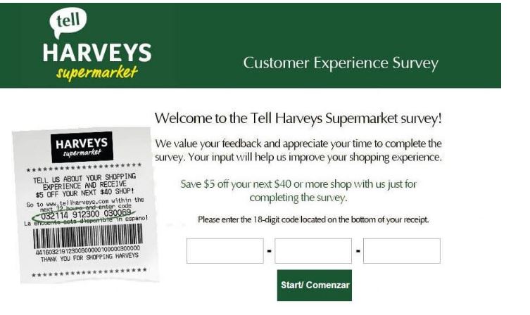 Harveys Survey
