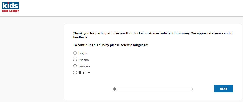 Kids Foot Locker Survey