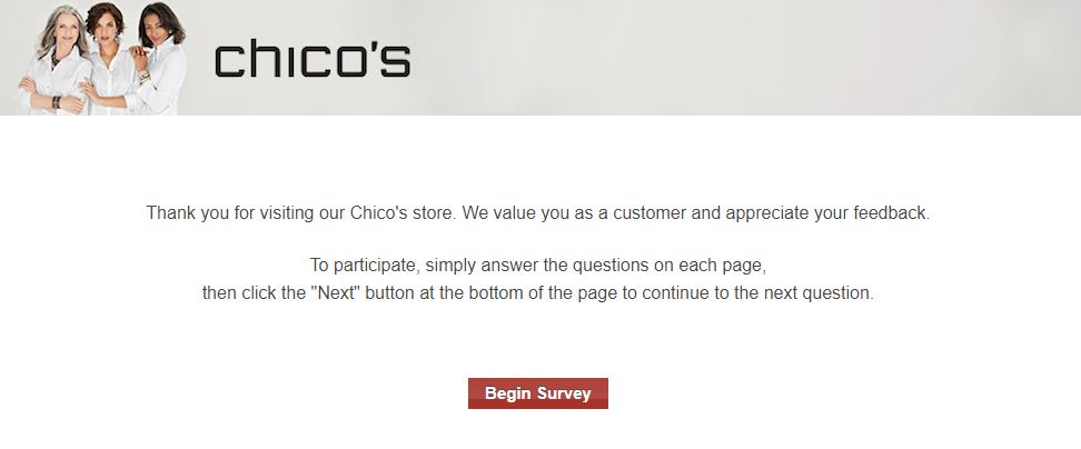 Tell Chicos Survey