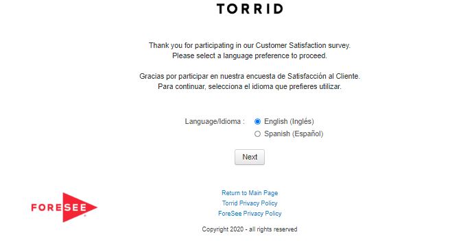 Torrid Survey