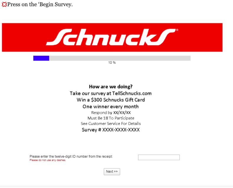 Schnucks Market Survey | Guide Step by Step 
